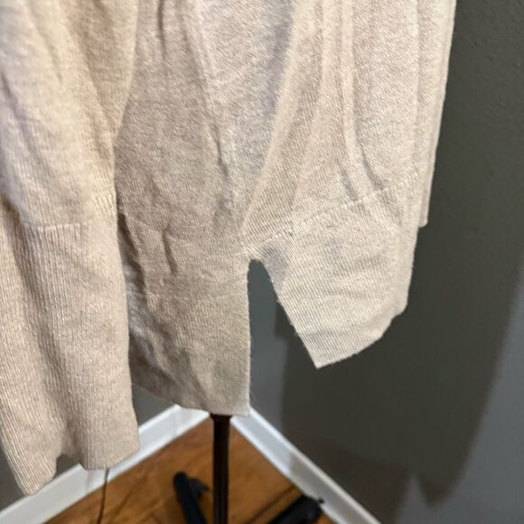 LOFT Ann Taylor Cowl Neck Tunic Sweater in Taupe Oversized - Picture 8 of 11